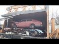 Car crusher crushing cars 56 the SAAB story