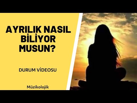 AYRILIK NASIL BİLİYOR MUSUN? - WhatsApp Durum Videoları Duygusal Videolar instagram Hikaye Güzel Söz