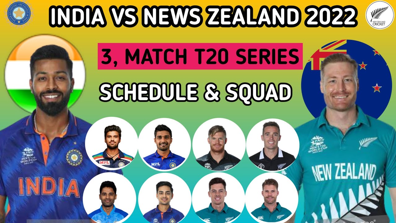 india tour of new zealand 2022 squad