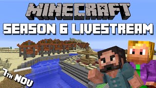 Minecraft (Season 6 server) w/ Stuart (skinnz) & Lee (h1pm0n)