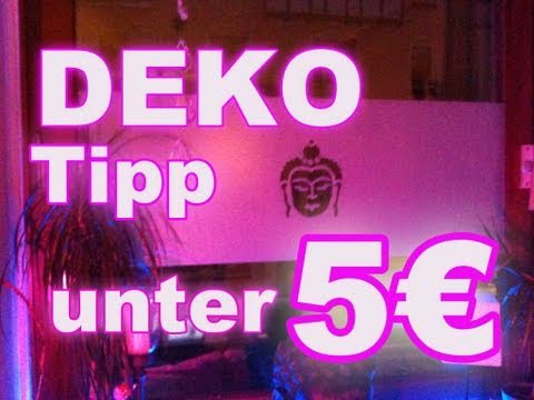 Fenster deko tipp unter 5 euro stylisch youtube
