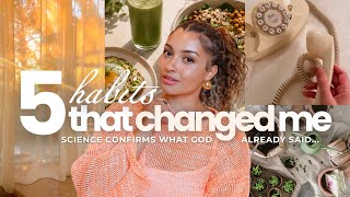 5 Healthy Habits That Will TRANSFORM Your Life As A Mom | Stop Surviving & Start Living Again!