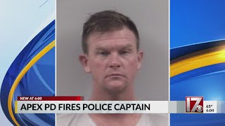 Apex police officer fired after domestic assault charge in Johnston County