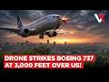 Drone Strikes United Airlines Jet | FAA Under Fire As Drones Near US Airports Surge | VERTEX