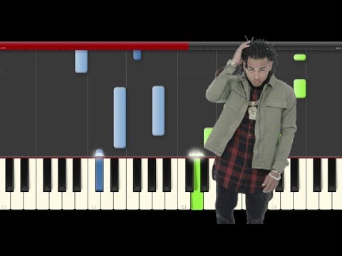Ozuna Dile que tu me Quieres piano midi tutorial sheet partitura cover app karaoke