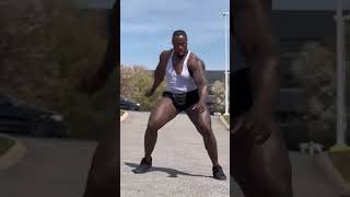 Dancing muscular black man #music #hiphop #beats #rap