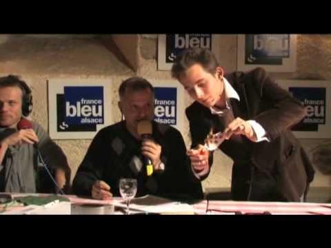 ERIC BORNER, magicien invit de l'mission LE PERE KALLOTEUR sur France Bleu Alsace