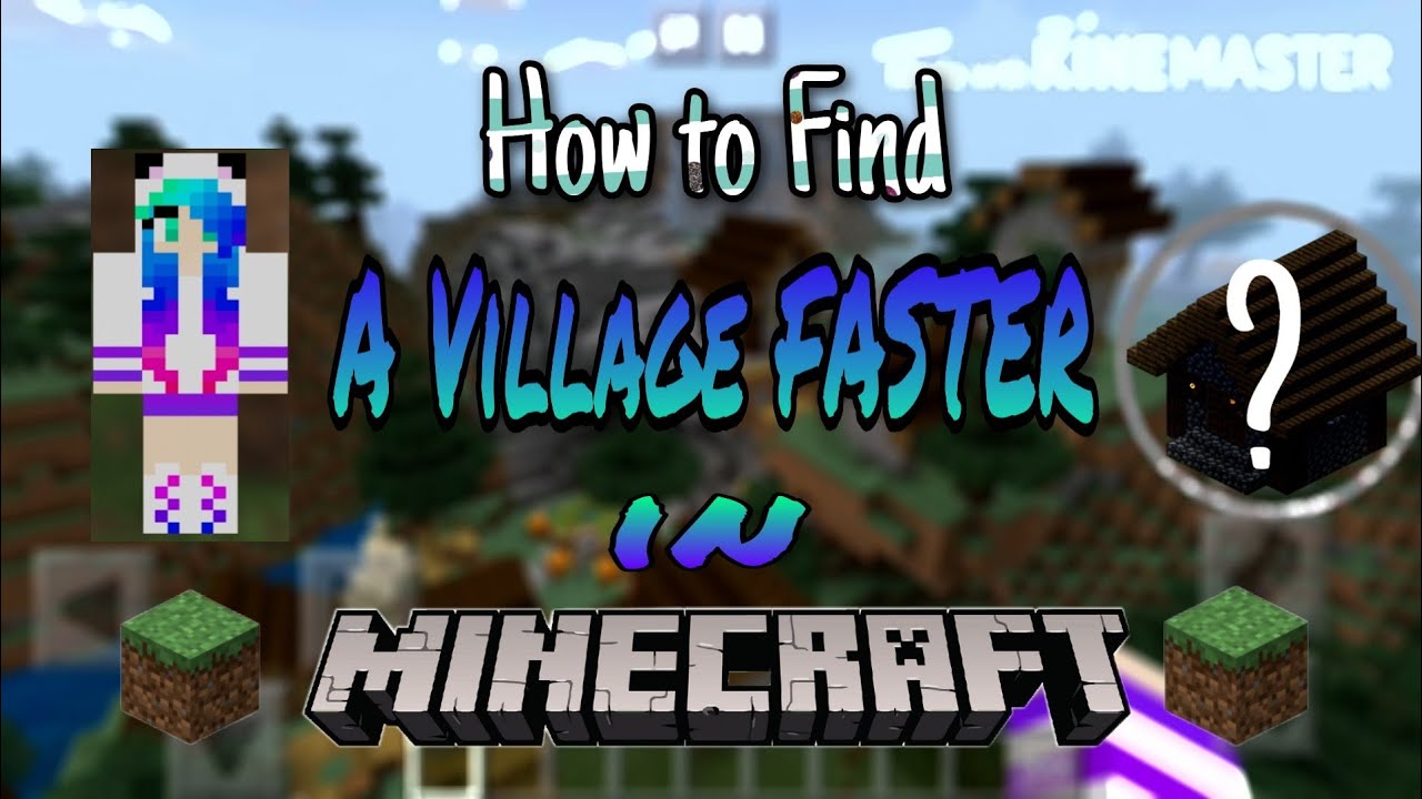 How to Find a Village FASTER in Minecraft - YouTube