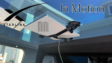 Starlink Mini In Motion- How Does It Work While Driving!