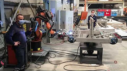 KUKA & KEMPPI 7 AXIS ROBOTIC WELDING