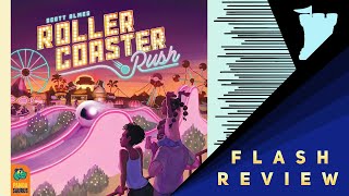 Roller Coaster Rush Flash Review with Tom Vasel screenshot 4