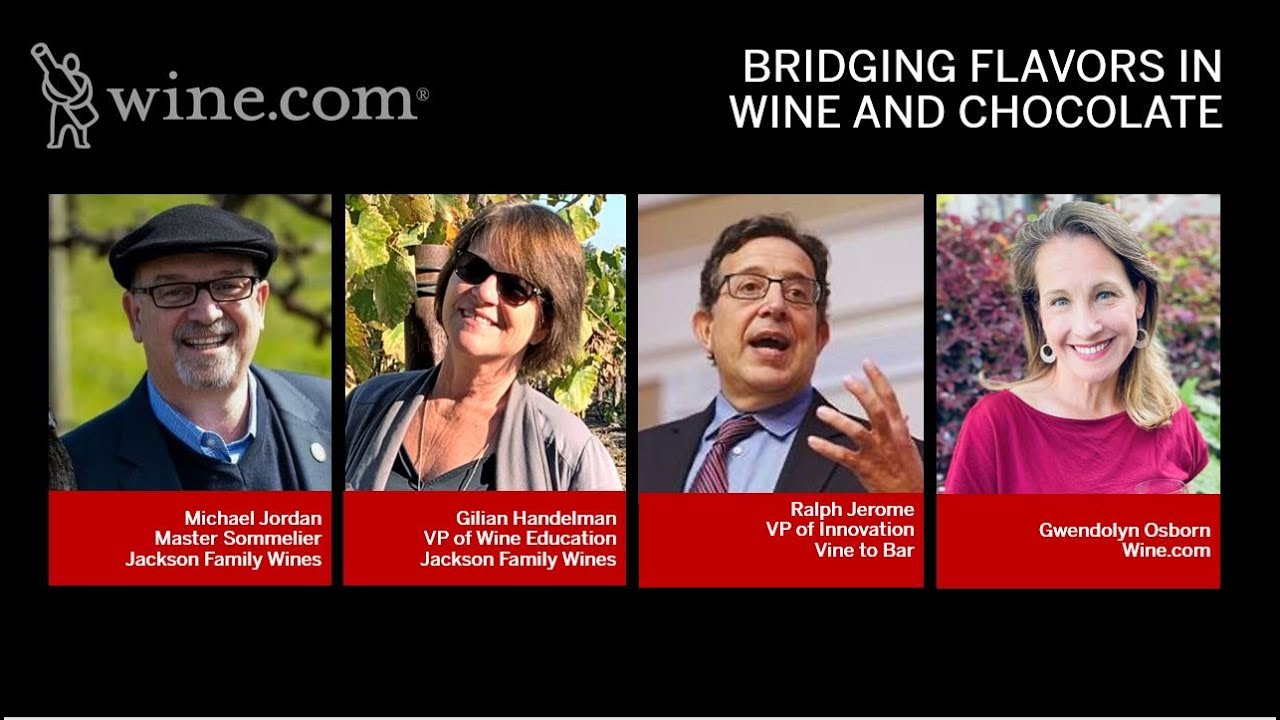 Wine.com Presents Bridging Flavors in Wine & Chocolate - Virtual Wine Tasting At Home