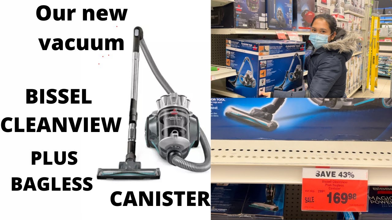 Bagless Multi-Cyclonic Canister Vacuum