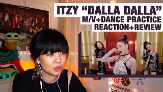 OG KPOP STAN/RETIRED DANCER reacts+reviews ITZY "Dalla Dalla" M/V+Dance Practice!