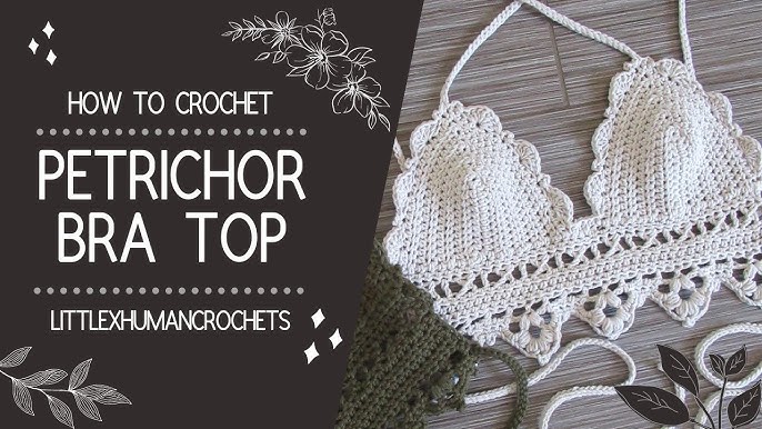Crochet Crop Top Tutorial Sophia Crop Top 