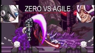 ROCKMAN X Black ZERO vs Agile / ROCKMAN ZERO / MEGAMAN X / MEGAMAN ZERO / ロックマン X/ ロックマン ゼロ