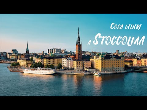 Viaggio a STOCCOLMA - Cosa vedere assolutamente, itinerario luoghi da visitare in 4k
