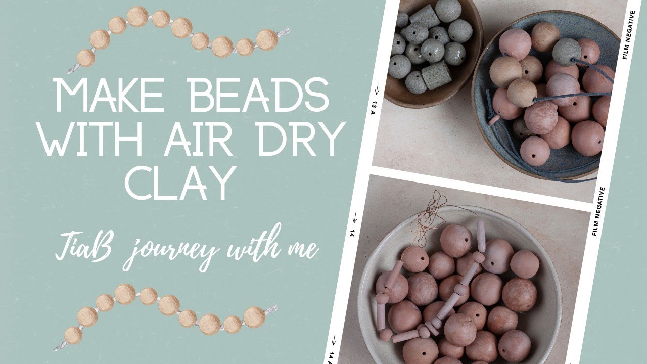 Air dry clay eggs - Easter DIY - Chalking Up Success!