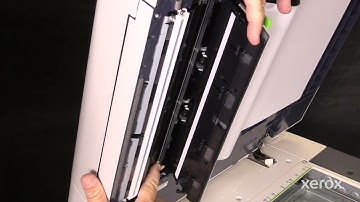 Xerox AltaLink B8270 Family Multifunction Printer How to Clean the Contact Image Sensor