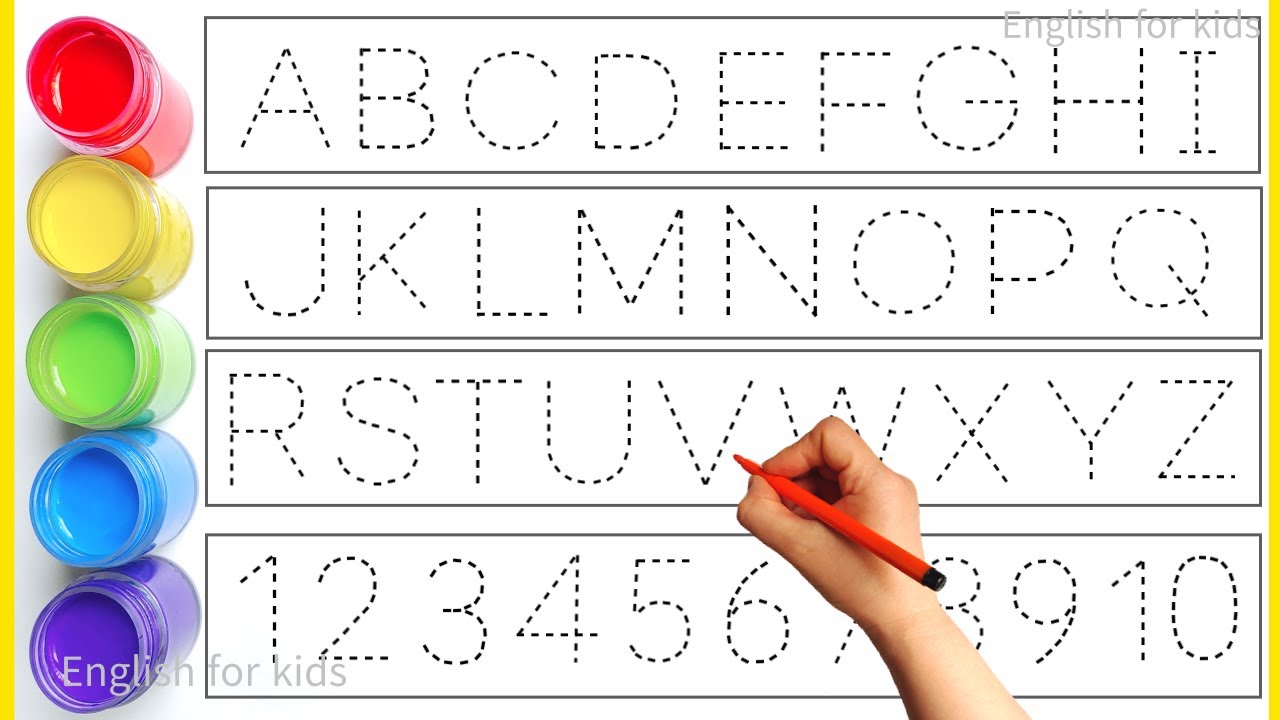 One two three | 1 to 10 counting | ABC, ABCD | 123, 123 Numbers | learn ...