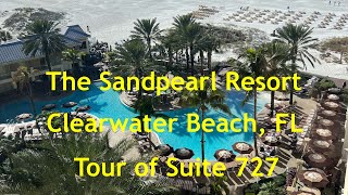 Suite 727 at The Sandpearl Resort in Clearwater Beach, FL.