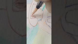 Young Boy Watercolours By Webbug