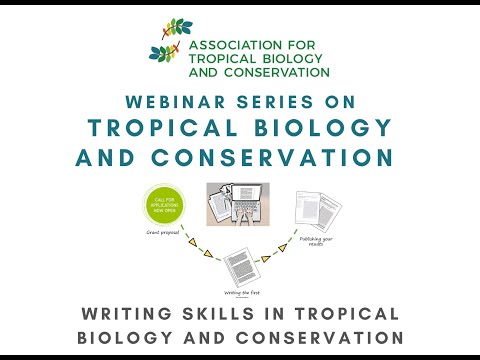 ATBC 2020 Webinar: Writing Skills in Tropical Biology and Conservation