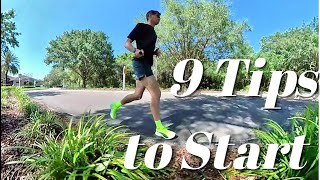 9 TIPS FOR BEGINNER RUNNERS: how to start running!