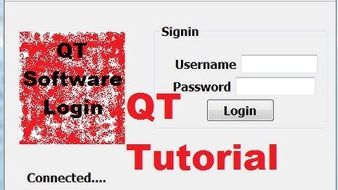 QT C++ GUI Tutorial 11- How to set image with QLabel in Qt
