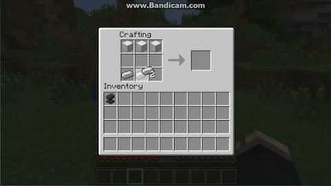 How to Make a Anvil - Minecraft 1.4.7