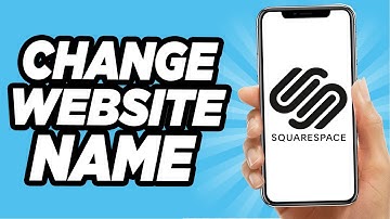 How To Change Site Name (Title) On Squarespace - 2025 Tutorial