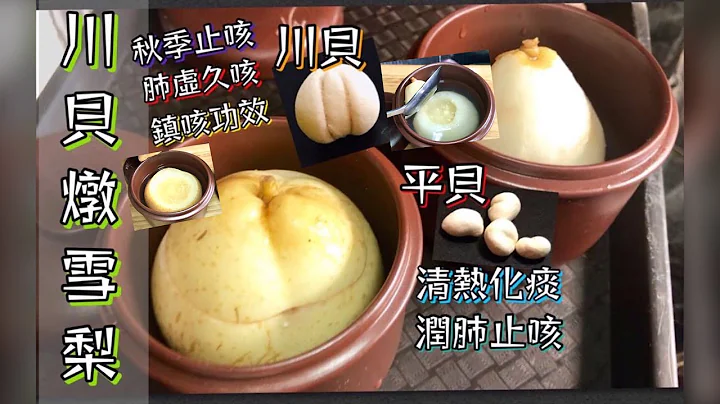 川贝炖雪梨 秋季止咳 肺虚久咳 镇咳功效 简单做法 - 天天要闻