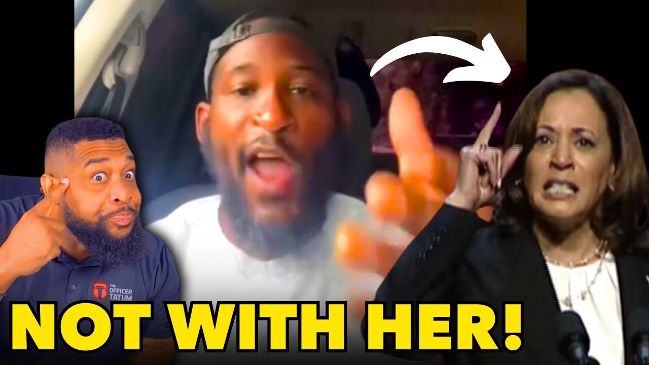 Black Man HAD ENOUGH Of Kamala Harris!