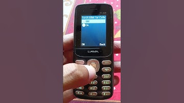 Turn off Torch Blink for Calls in Lava a1 Josh