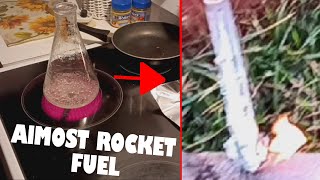 Turning table salt into rocket fuel (failed)