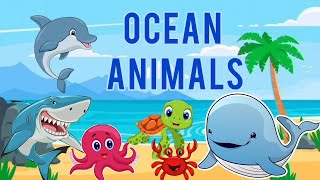 Ocean animals for kids | Water animals | sea animals | aquatic animals #oceananimals #wateranimals