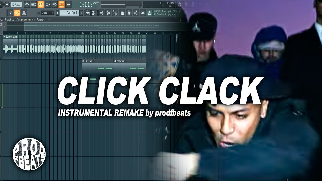 Asi se hizo CLICK CLACK de LITTLE BOOGIE (Instrumental Remake) - YouTube