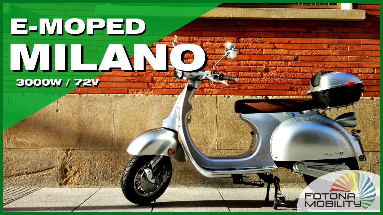 E-Moped EV3000, bis 45 km/h - emovatec