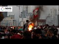 Violence erupts in Lebanon one year after Beirut explosion