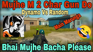 Dynamo Playing With Random People Bhai Mujhe Bacha le Please was Epic  😂