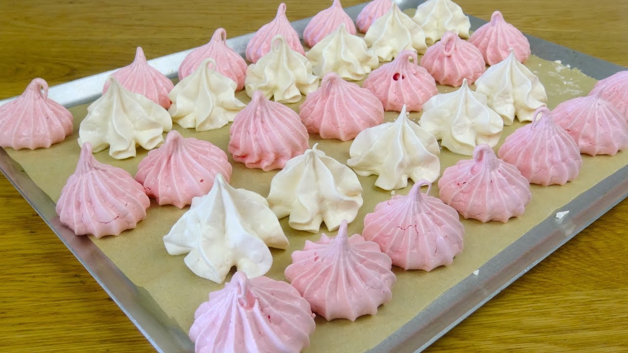 RECEITA DE SUSPIROS FÁCIL COM APENAS 2 INGREDIENTES | CAKEPEDIA