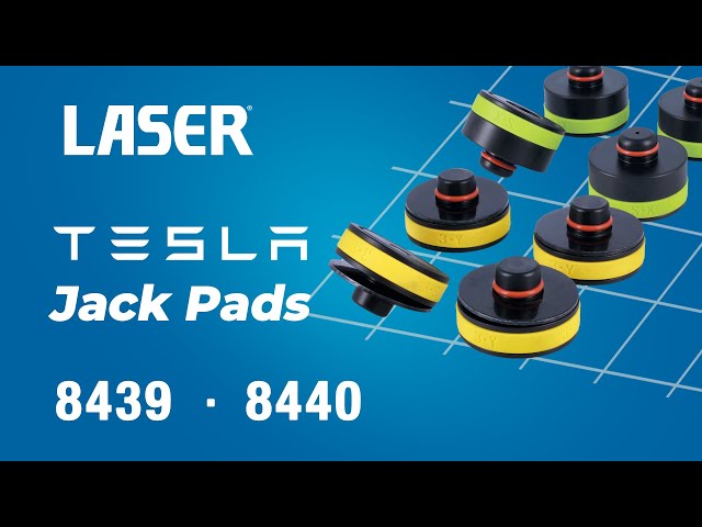 Jack Pads for Tesla 3, Y, S & X, 8439 & 8440, Laser Tools