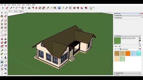 สอนทำ animation บน โปรแกรม sketchUP
