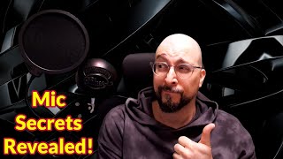 How to Position Your Mic &amp; Use a Pop Filter for BEST Audio #MicrophoneTechnique #AudioTips