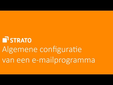 Algemene configuratie | STRATO Tutorial