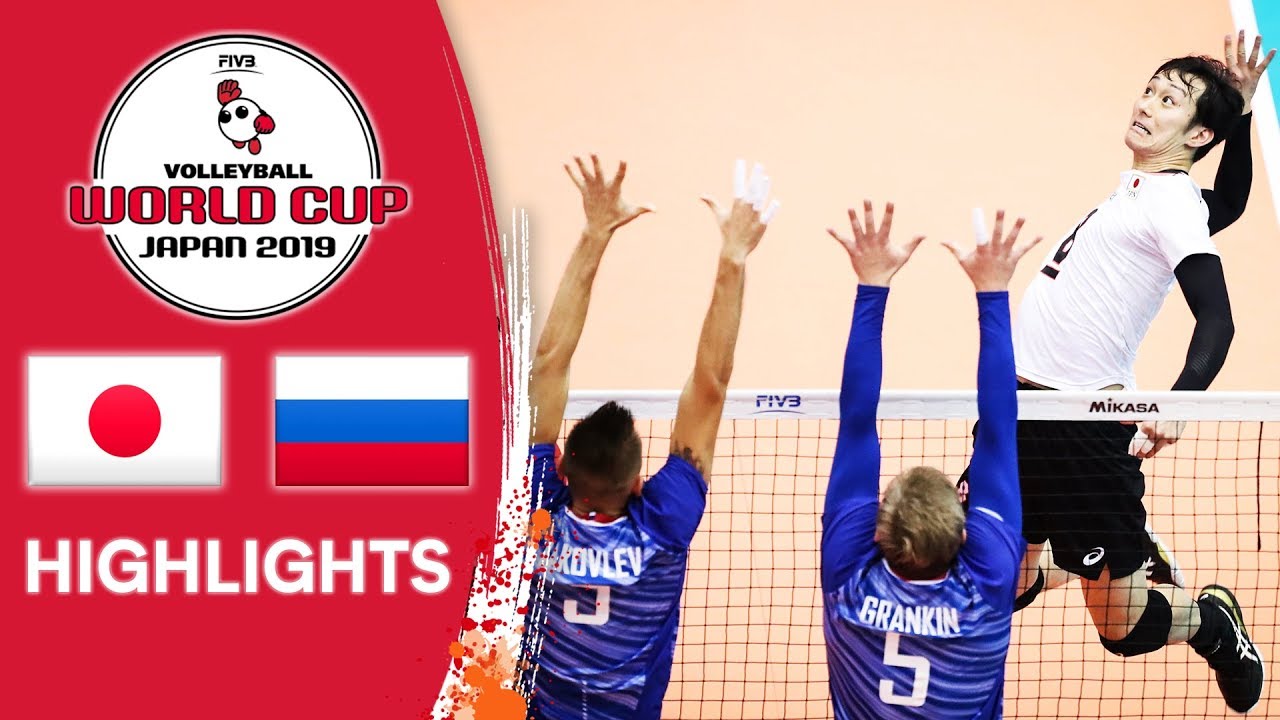 JAPAN vs. RUSSIA - Highlights | Men's Volleyball World Cup 2019