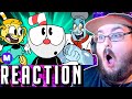 🎵 CUPHEAD DLC CARTOON RAP BATTLE: PART 3 🎵 REACTION!!!