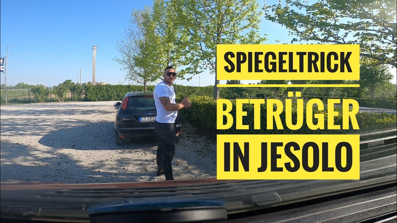 Spiegeltrick-Betrüger in Jesolo