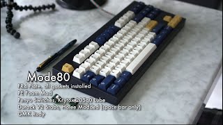 Mode 80 PE Foam Mod with Penyu Switches