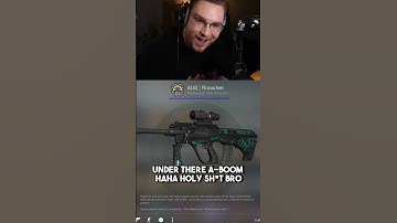 OhnePixel gets HYPED UP opening cases while using console #ohnepixel #shorts #csgo #ohnepixelfunny